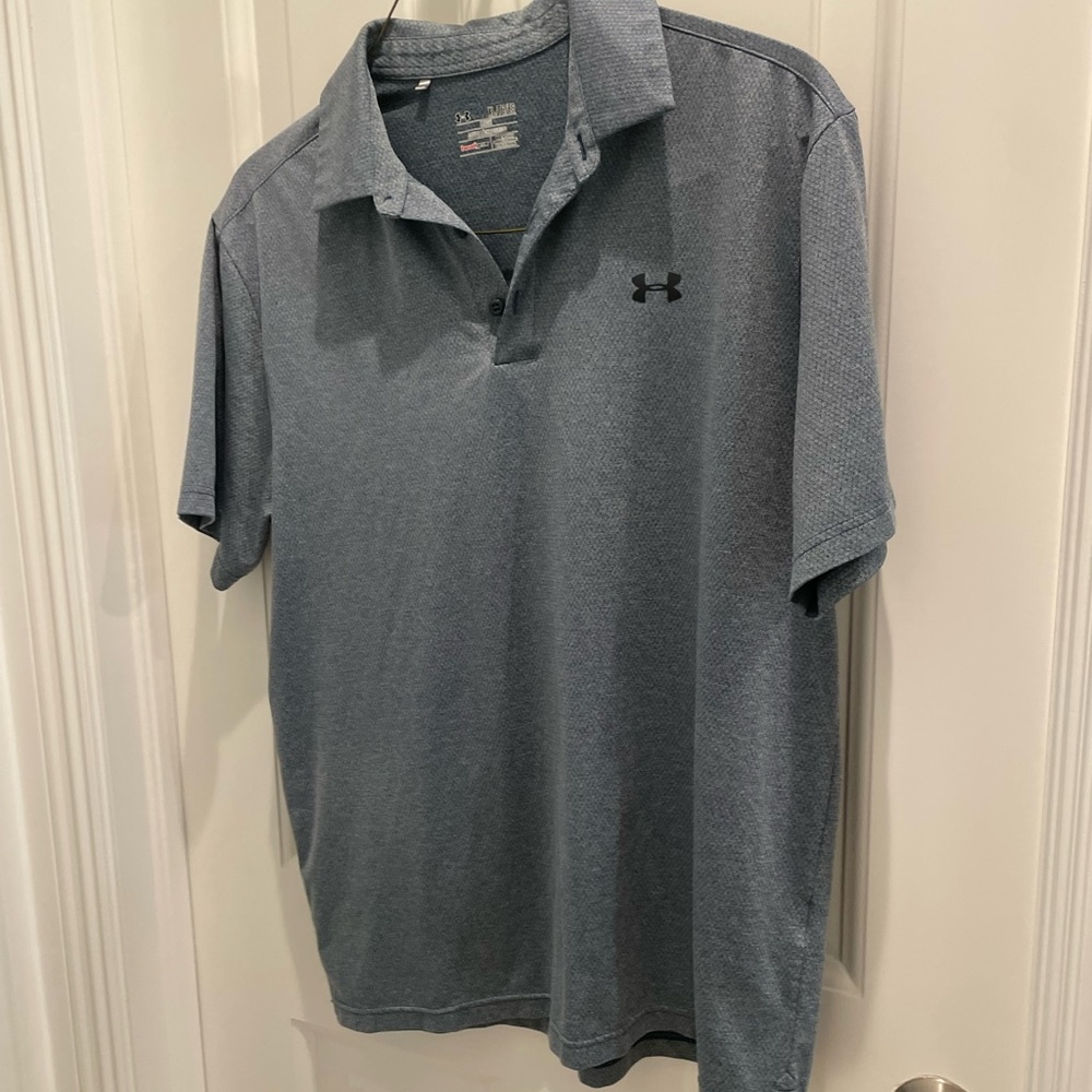 Under Armour Men's Blue Polo Shirt